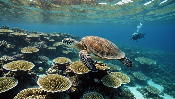 Observer la faune marine et les fonds sous marins de l ile maurice