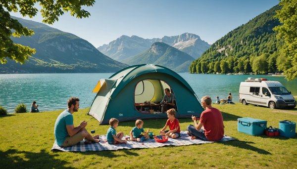 Que faire en famille autour du lac d'annecy en camping ?